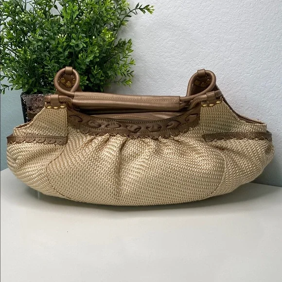 Cole Haan Tan and Brown Shoulder Bag - Picture 2 of 9